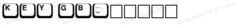 KEY GB字体转换
